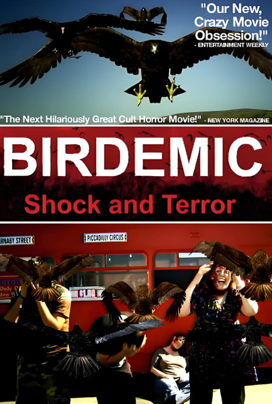 群鳥：震驚和恐怖